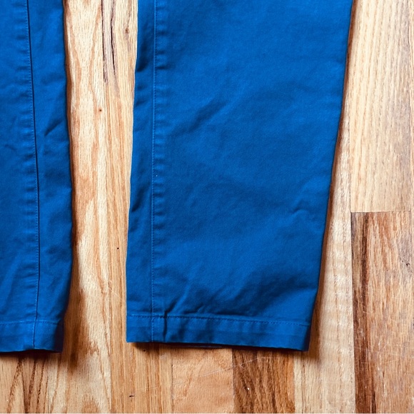 Saturdays NYC Men’s 32/31 Blue 5 Pocket Mid-rise Straight Leg Chino Pants - Picture 3 of 9